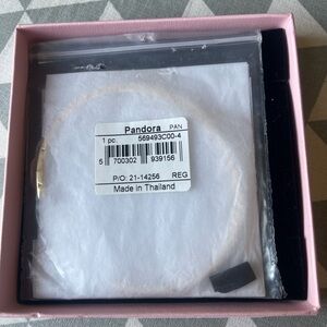Pandora gold bracelet new